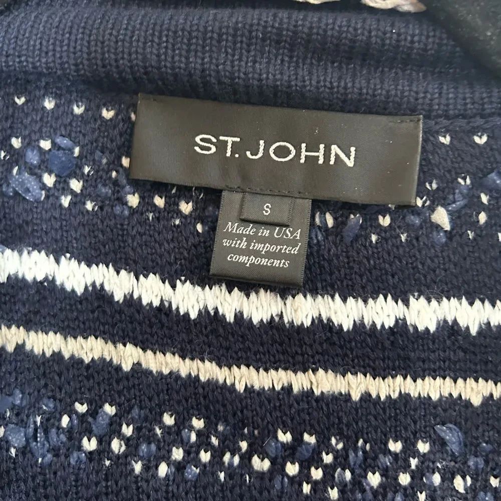 St. John Collection Lofty Floats Knit Jacket - Picture 7 of 8